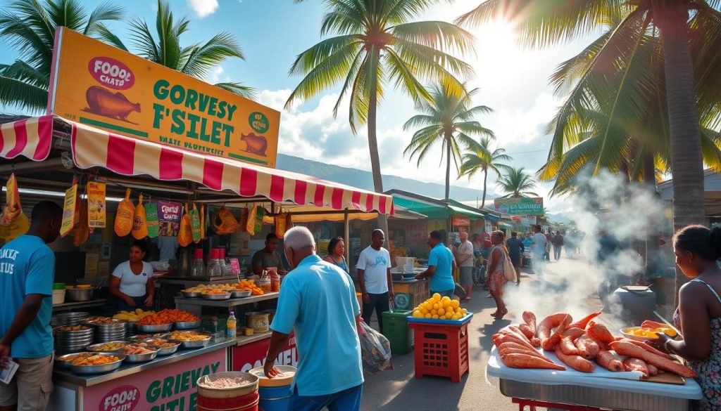 Gros Islet street food Gros Islet street food