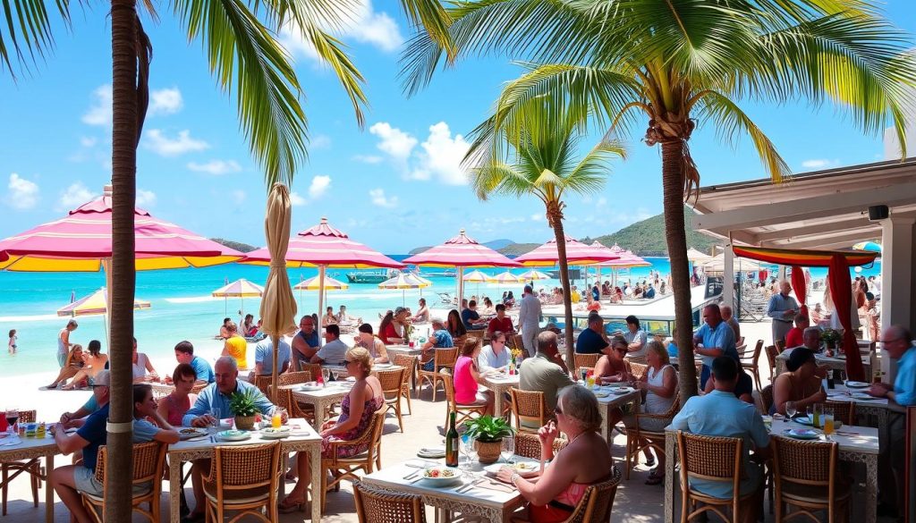 Gustavia St. Barts beaches dining options Gustavia St. Barts beaches dining options