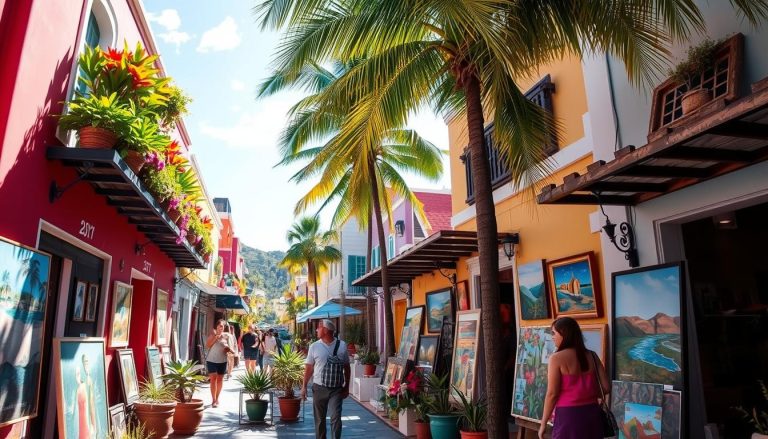 Gustavia art scene and galleries