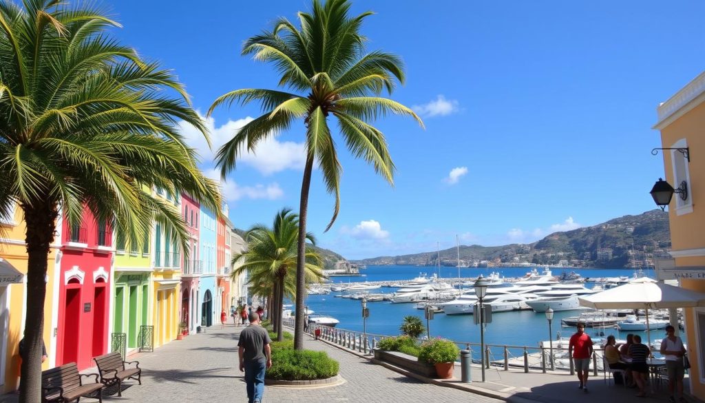 Gustavia walk Gustavia walk