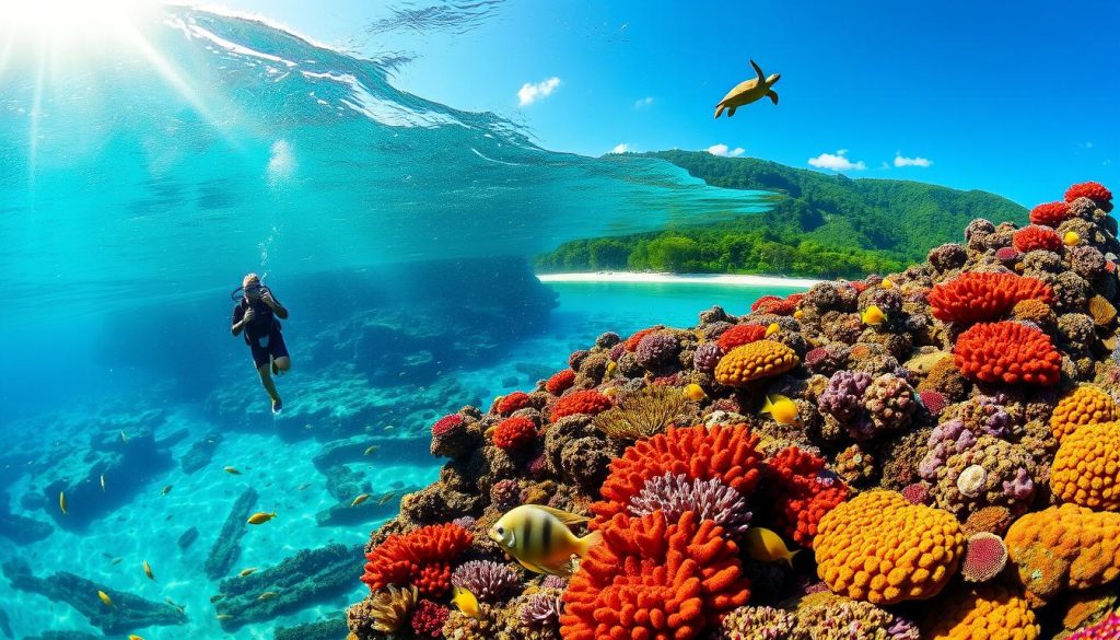 Happy Bay snorkeling Happy Bay snorkeling