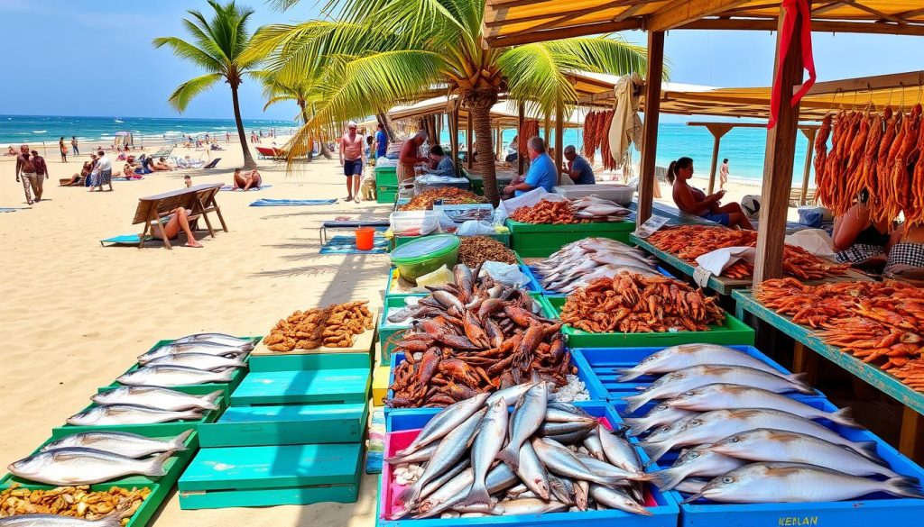 Hellshire Beach seafood Hellshire Beach seafood