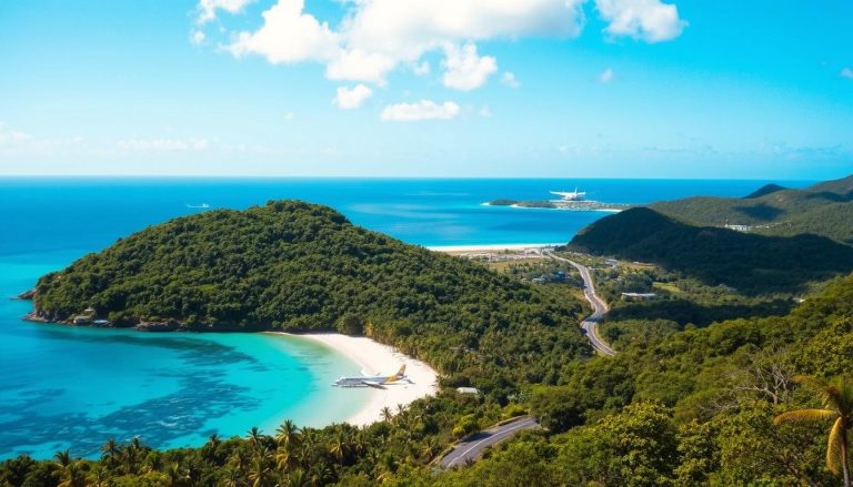 How far is Rodney Bay from the airport?