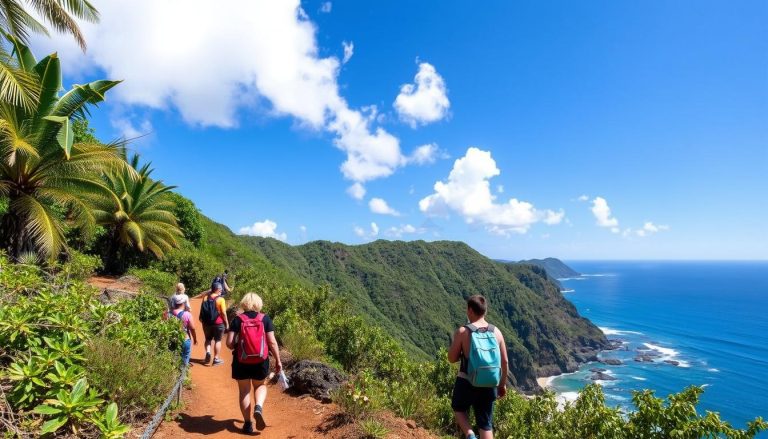 How safe is the hike to Anse de Colombier?