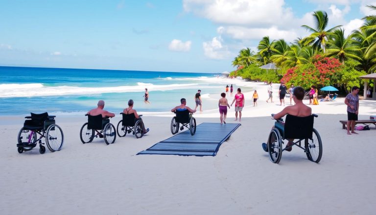 Is Maho Beach accessible for people with disabilities?