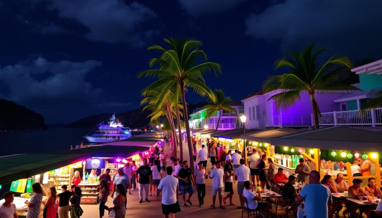 Is Marigot a good destination for nightlife and entertainment?