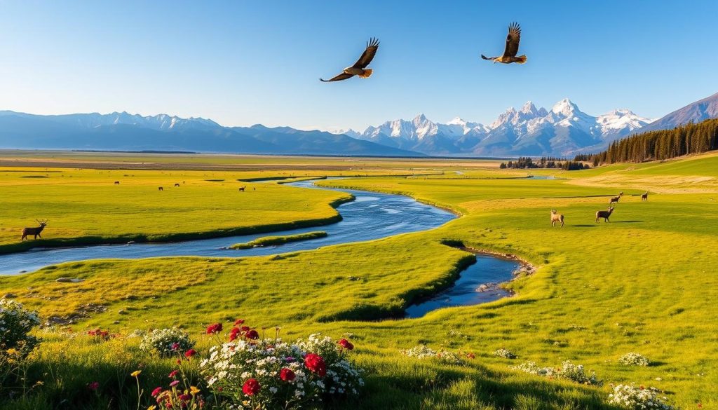 Jackson Hole Wildlife Watching Landscape Jackson Hole Wildlife Watching Landscape