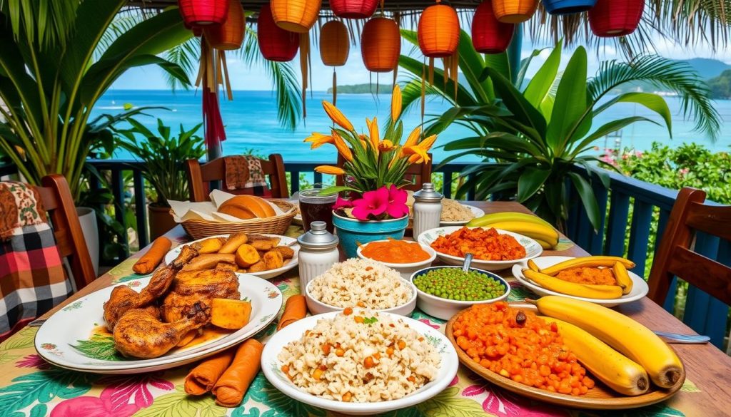Jamaican cuisine in Ocho Rios Jamaican cuisine in Ocho Rios