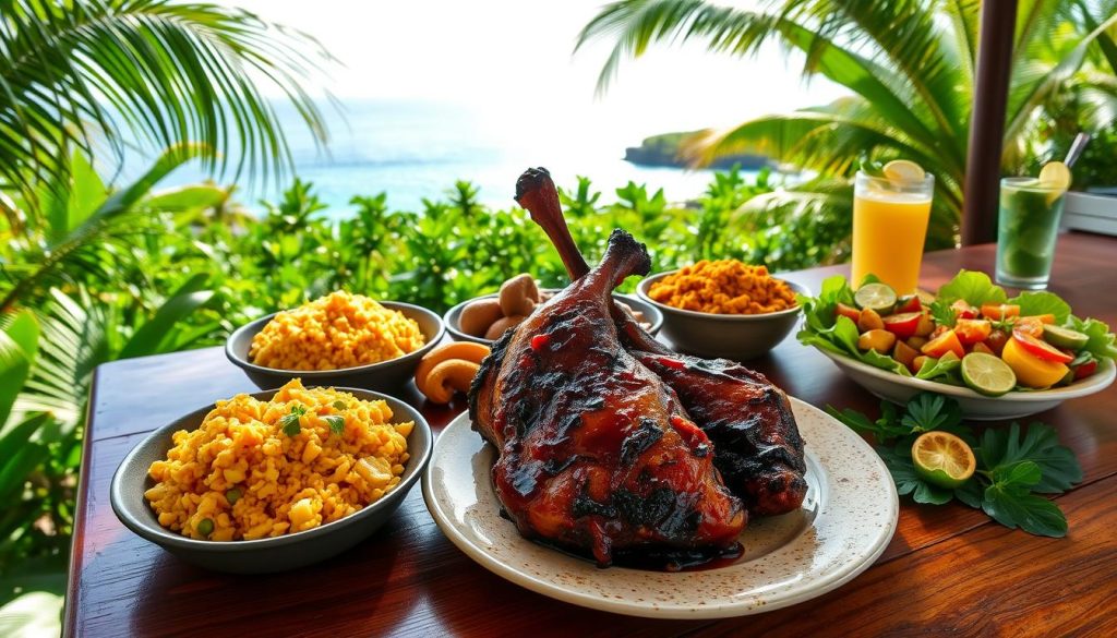 Jamaican food in Ocho Rios Jamaican food in Ocho Rios