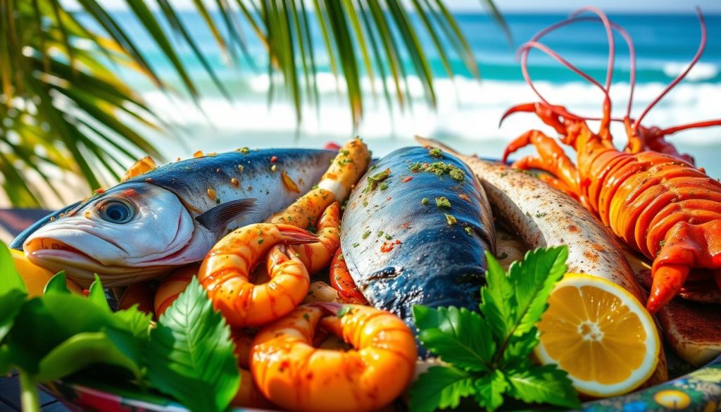 Jamaican seafood Jamaican seafood