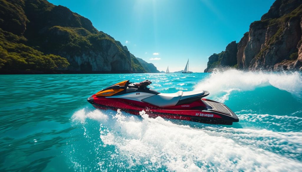 Jet skiing St. Jean Jet skiing St. Jean