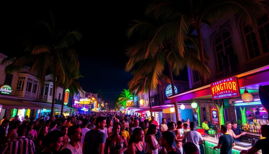 Kingston nightlife scene Kingston nightlife scene