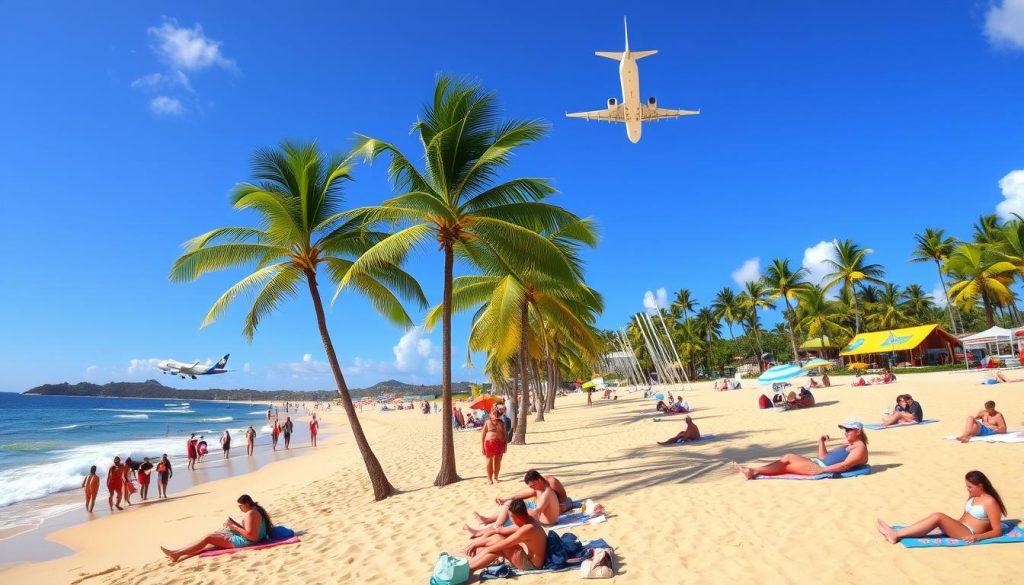 Maho Beach Plane Spotting Maho Beach Plane Spotting