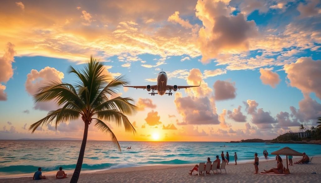 Maho Beach aircraft experience Maho Beach aircraft experience