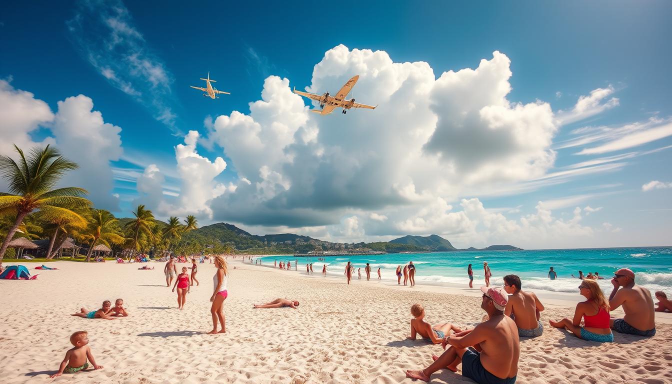 Maho Beach: How Close Can Planes Fly?