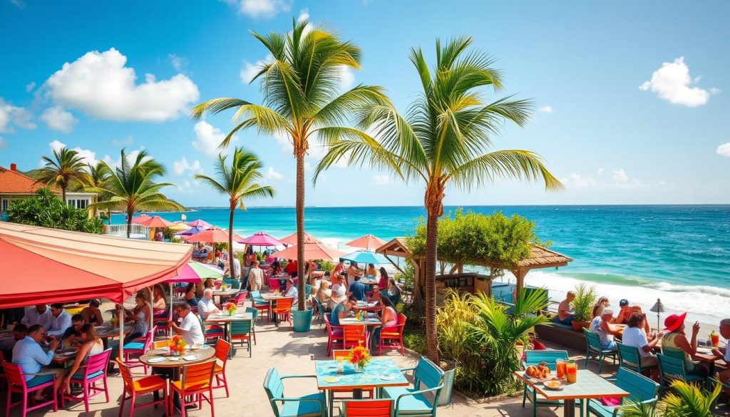 Maho Beach dining options Maho Beach dining options