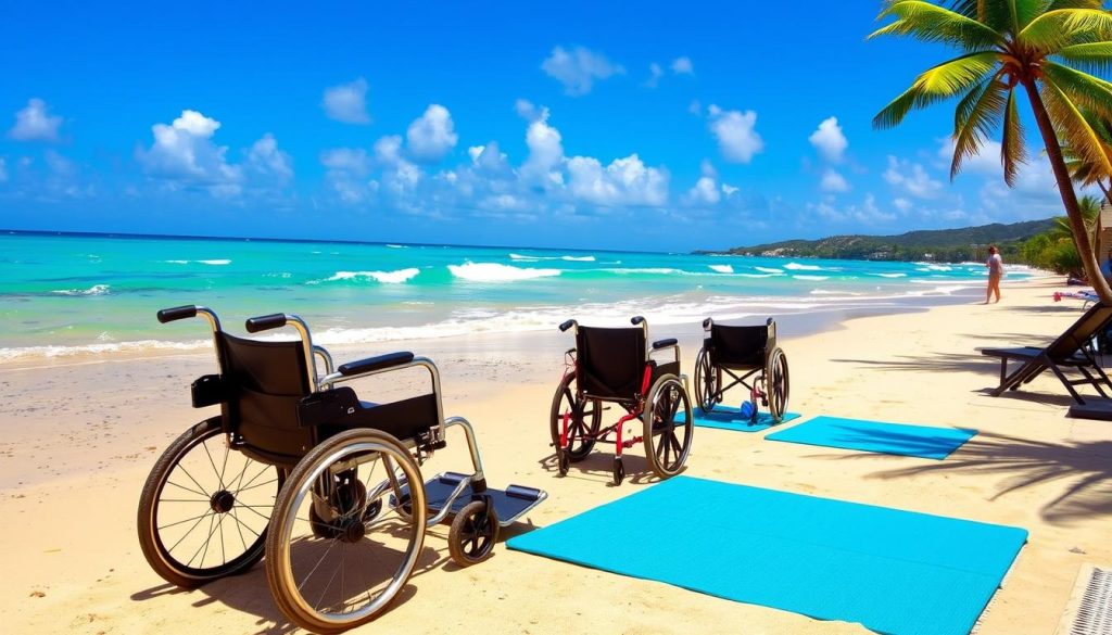 Maho Beach mobility equipment Maho Beach mobility equipment
