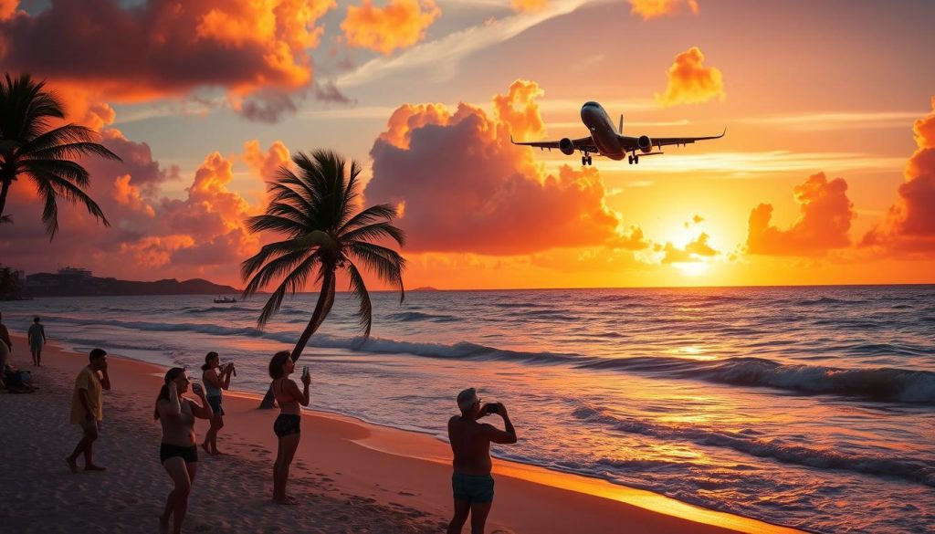 Maho Beach plane landing schedule Maho Beach plane landing schedule