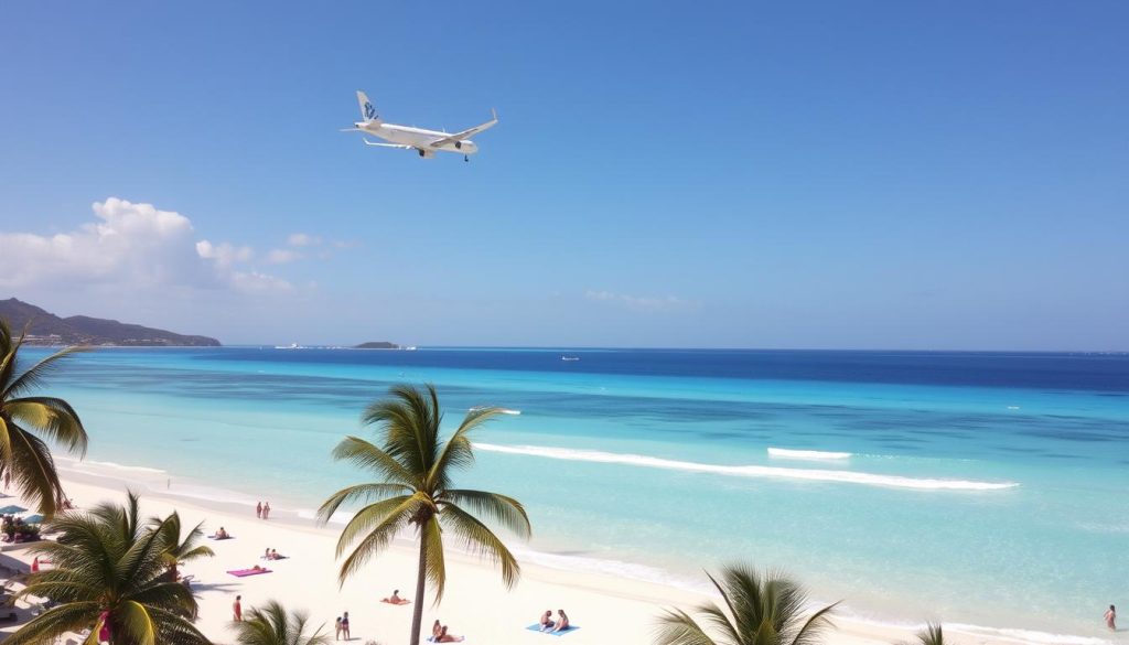 Maho Beach plane spotting Maho Beach plane spotting