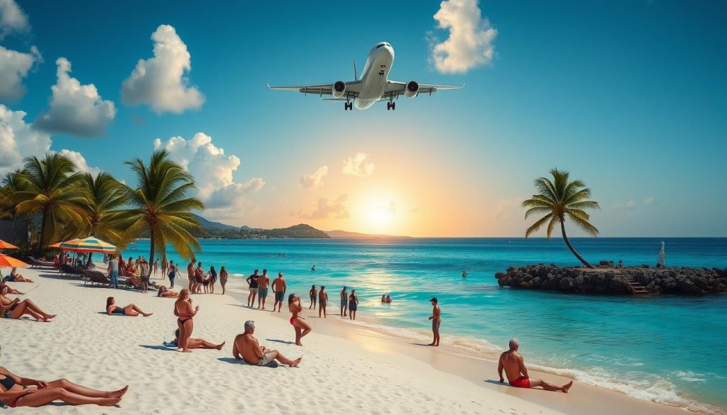 Maho Beach plane spotting hours Maho Beach plane spotting hours
