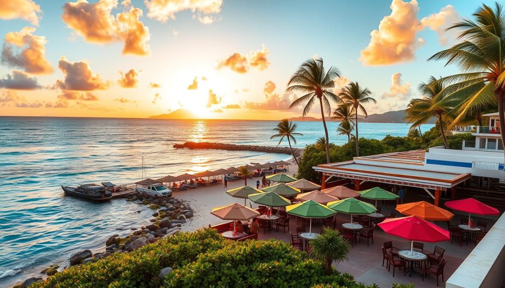 Maho Beach restaurants Maho Beach restaurants