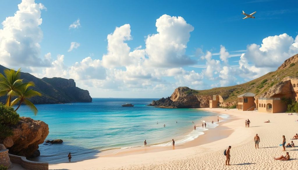 Maho Beach safety information Maho Beach safety information