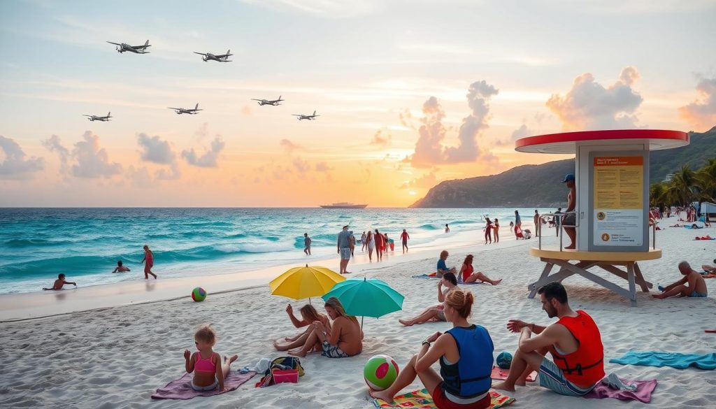 Maho Beach safety tips Maho Beach safety tips