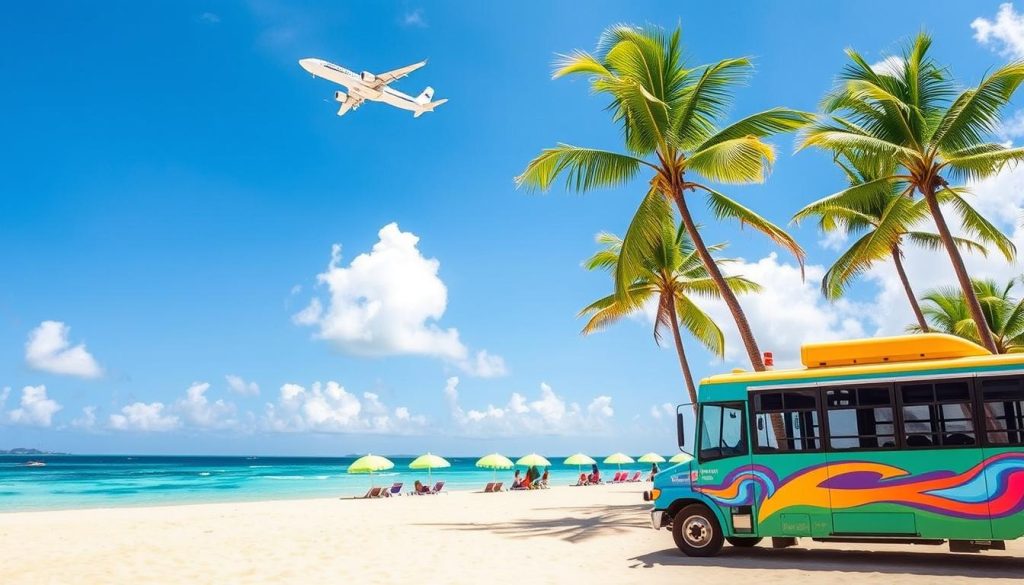 Maho Beach shuttle service Maho Beach shuttle service