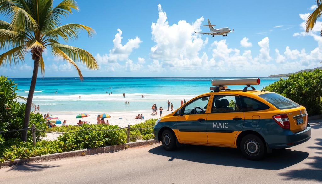 Maho Beach transfer services Maho Beach transfer services