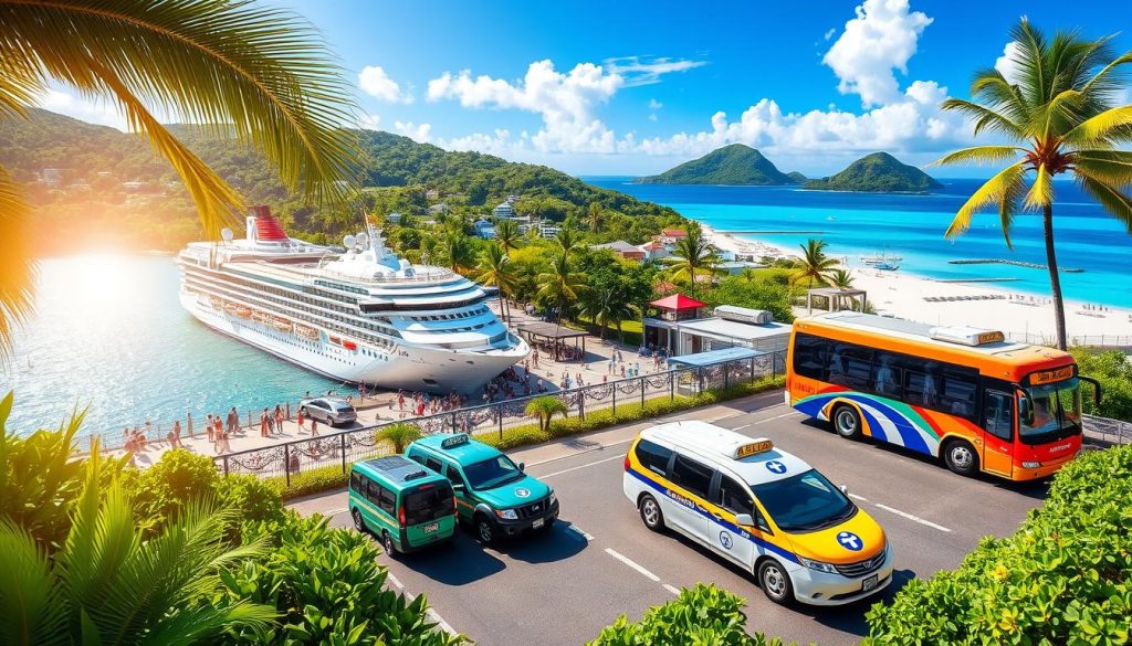 Maho Beach transportation Maho Beach transportation