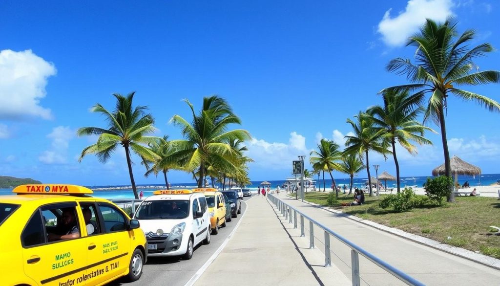 Maho Beach transportation options Maho Beach transportation options