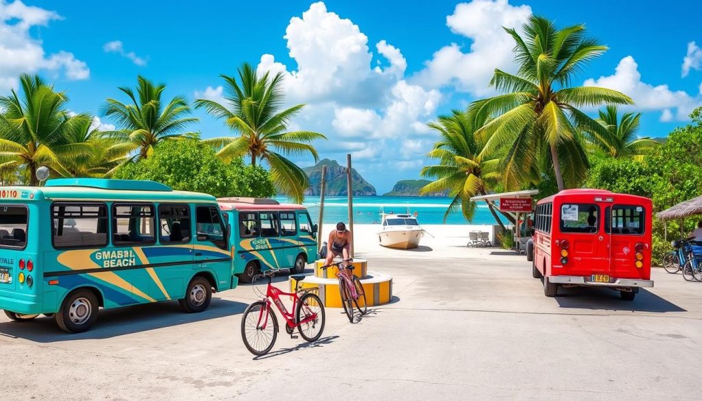 Maho Beach transportation options Maho Beach transportation options