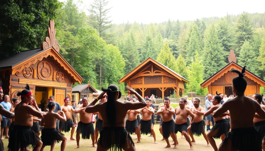 Maori culture at Tamaki Maori Village Maori culture at Tamaki Maori Village