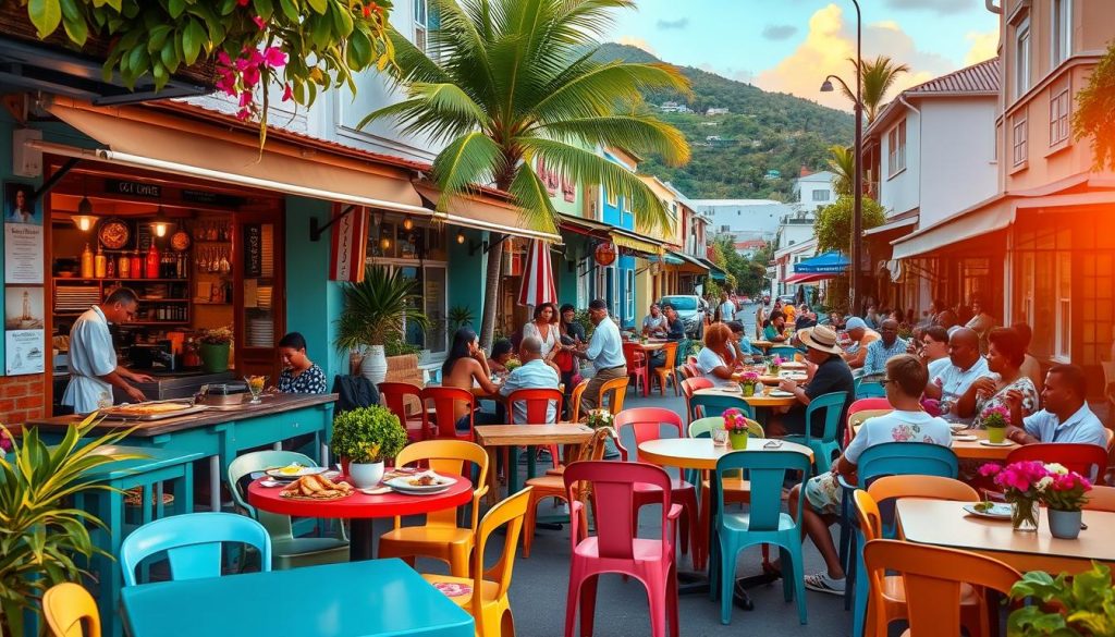 Marigot culinary scene Marigot culinary scene