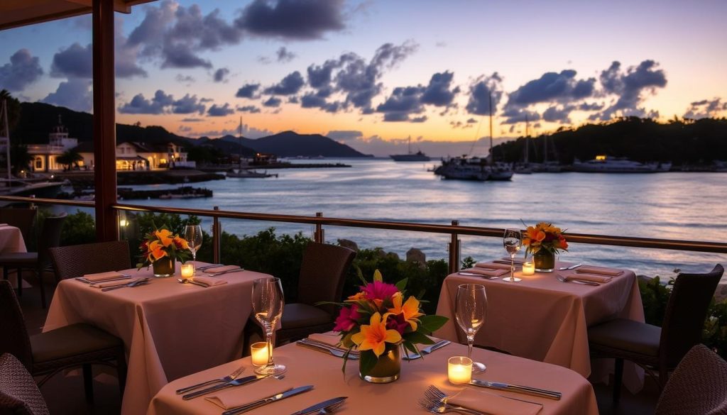 Marigot fine dining Marigot fine dining