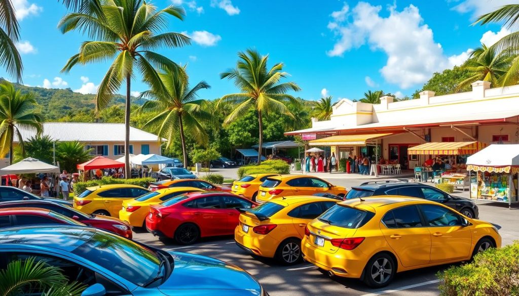 Marigot market parking Marigot market parking