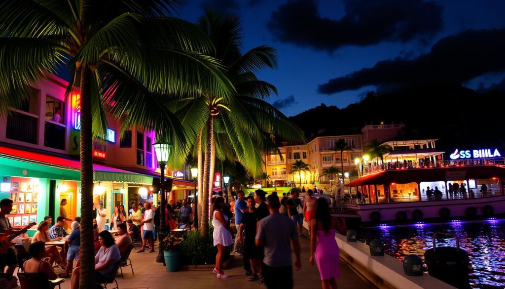 Marigot nightlife scene Marigot nightlife scene