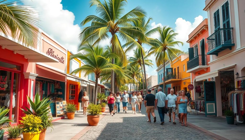 Marigot shopping district Marigot shopping district