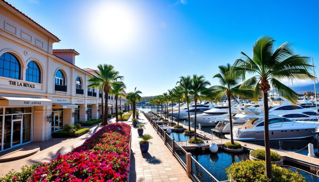 Marina Port La Royale shopping Marina Port La Royale shopping