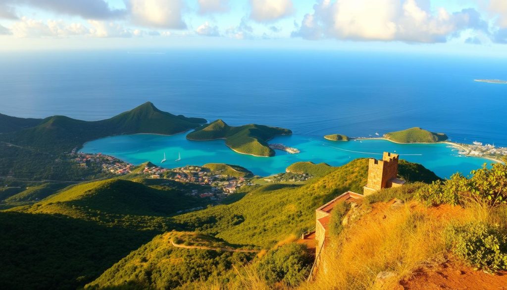 Morne Fortune panoramic views Morne Fortune panoramic views