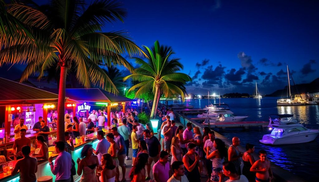 Nightlife in Rodney Bay Nightlife in Rodney Bay