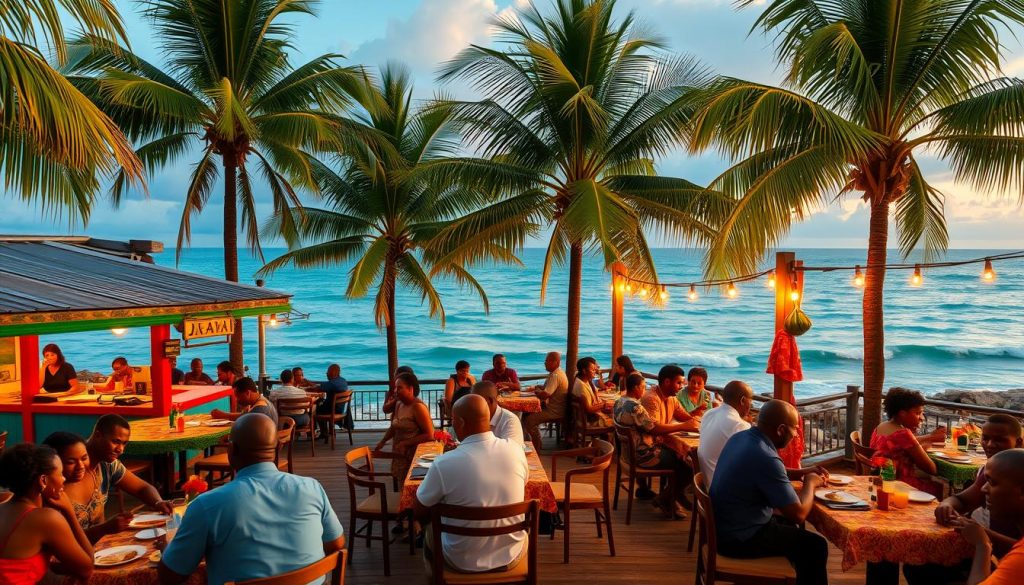 Ocho Rios seaside dining Ocho Rios seaside dining