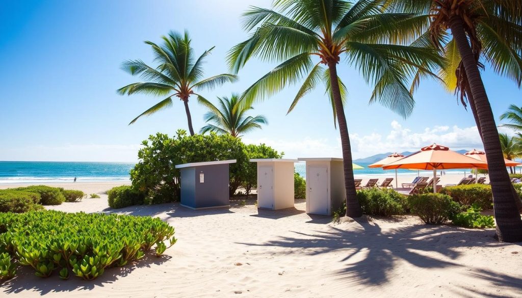 Orient Bay bathroom facilities Orient Bay bathroom facilities