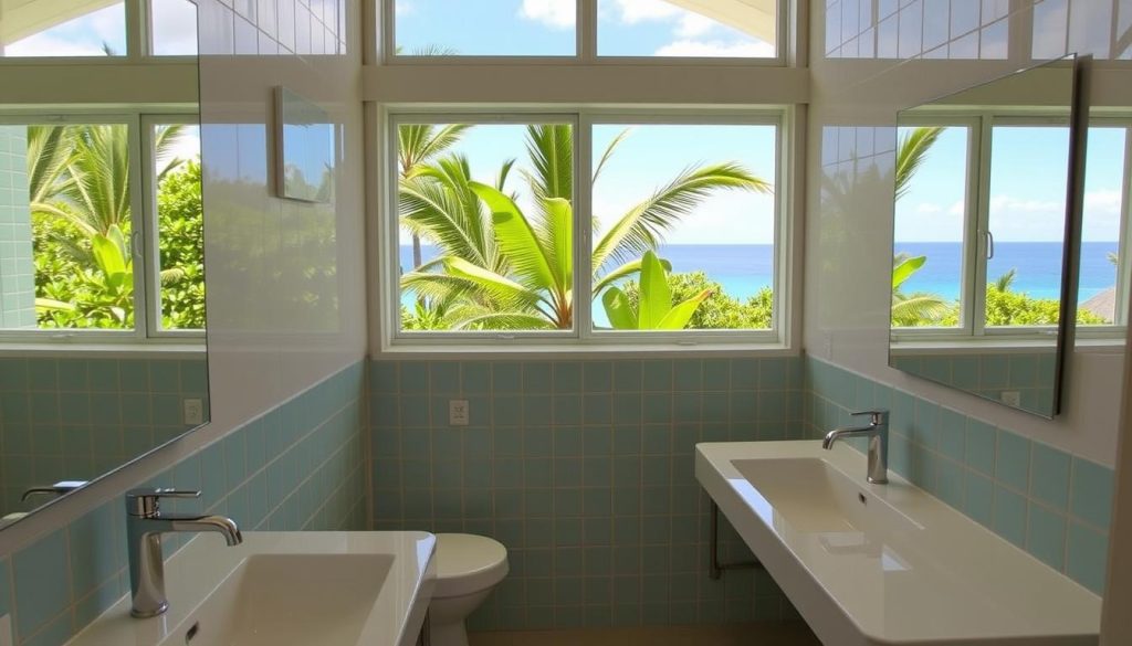 Orient Bay bathroom facilities Orient Bay bathroom facilities