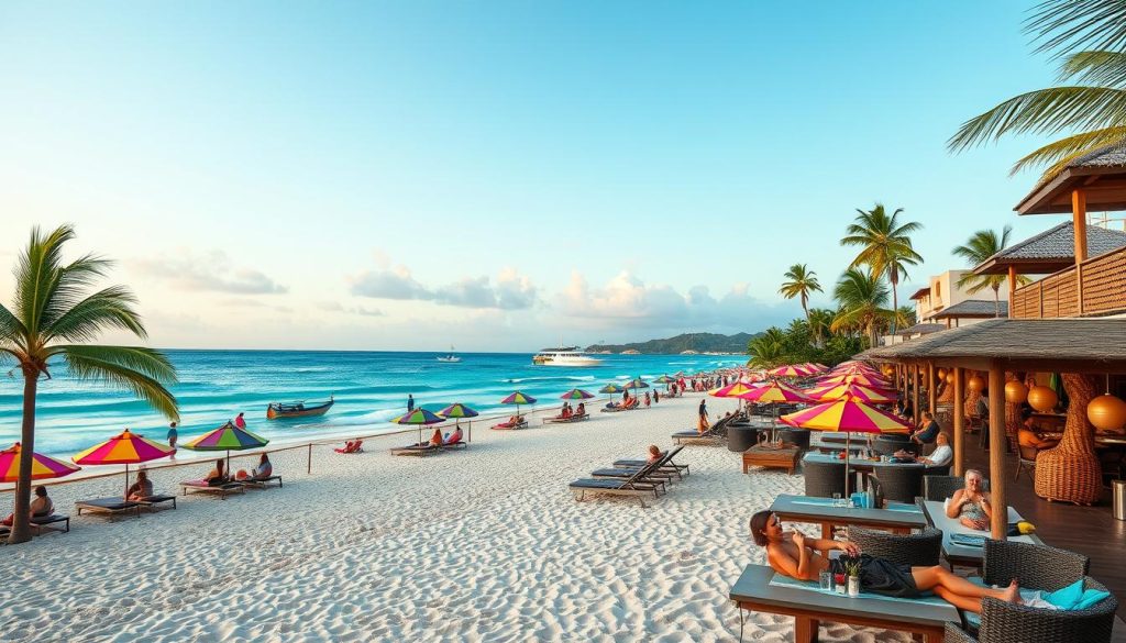 Orient Bay beach clubs Orient Bay beach clubs