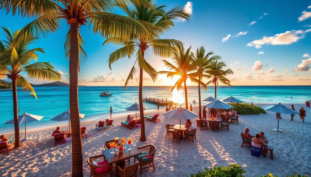Orient Bay beach clubs Orient Bay beach clubs