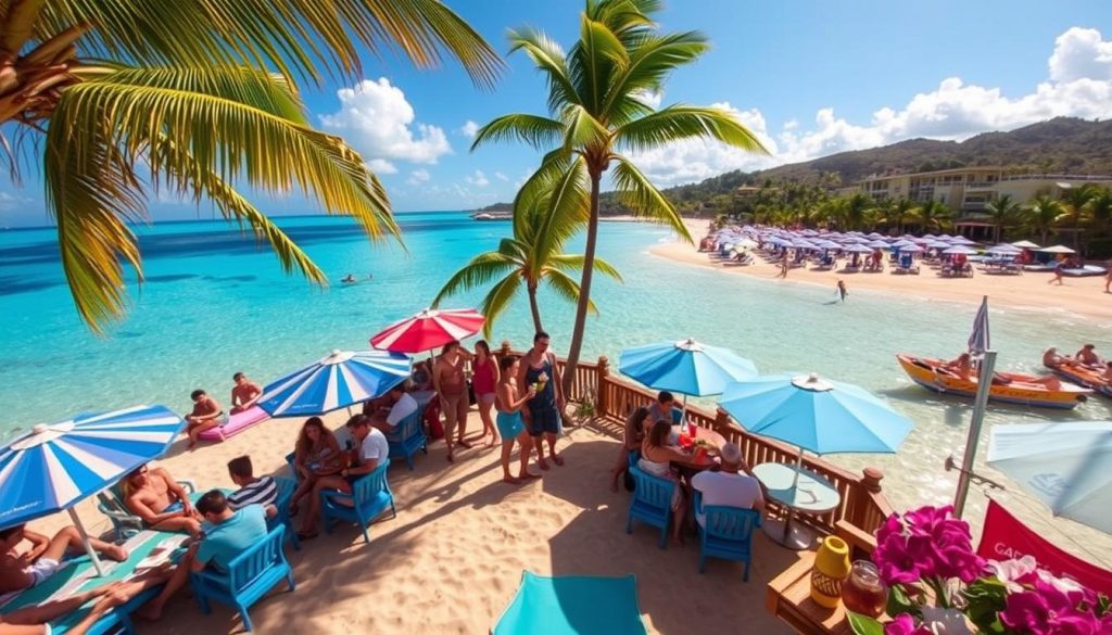 Orient Bay beach clubs Orient Bay beach clubs