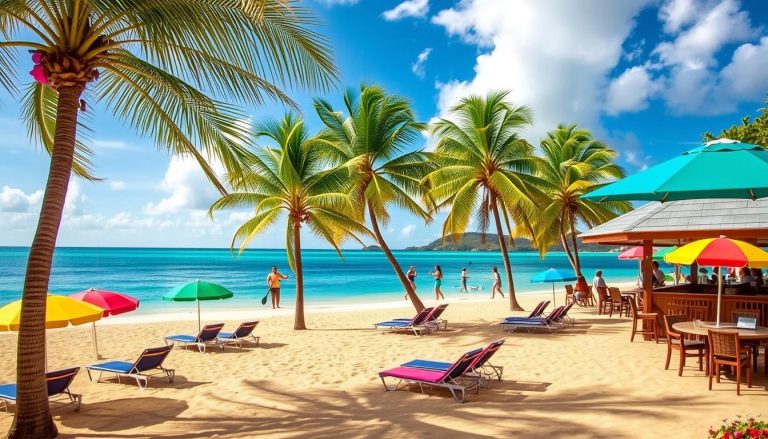 Orient Bay beach facilities