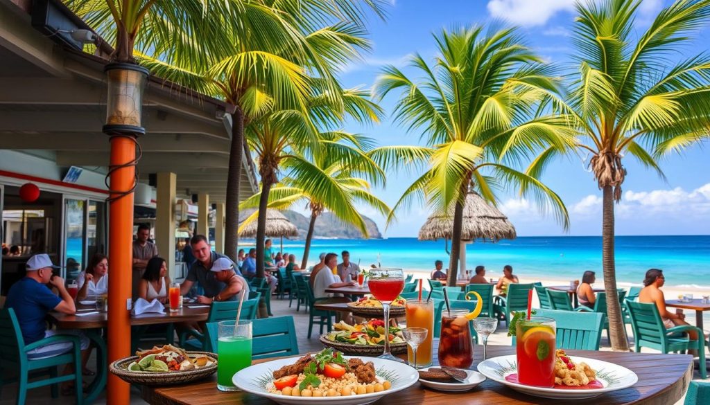Orient Bay food scene Orient Bay food scene