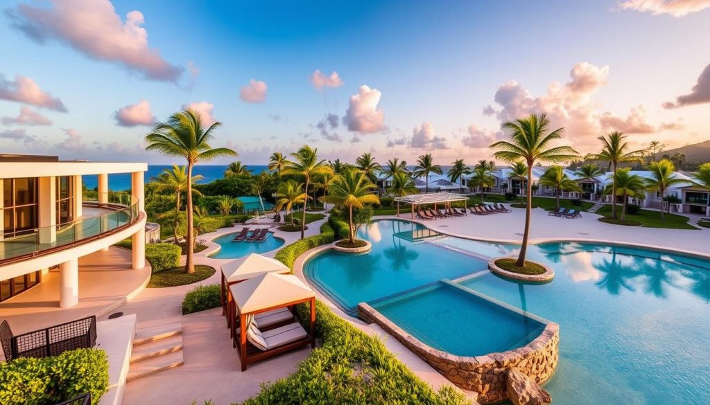 Orient Bay luxury accommodations Orient Bay luxury accommodations